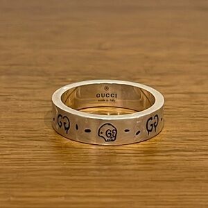Gucci silver ghost ring men’s